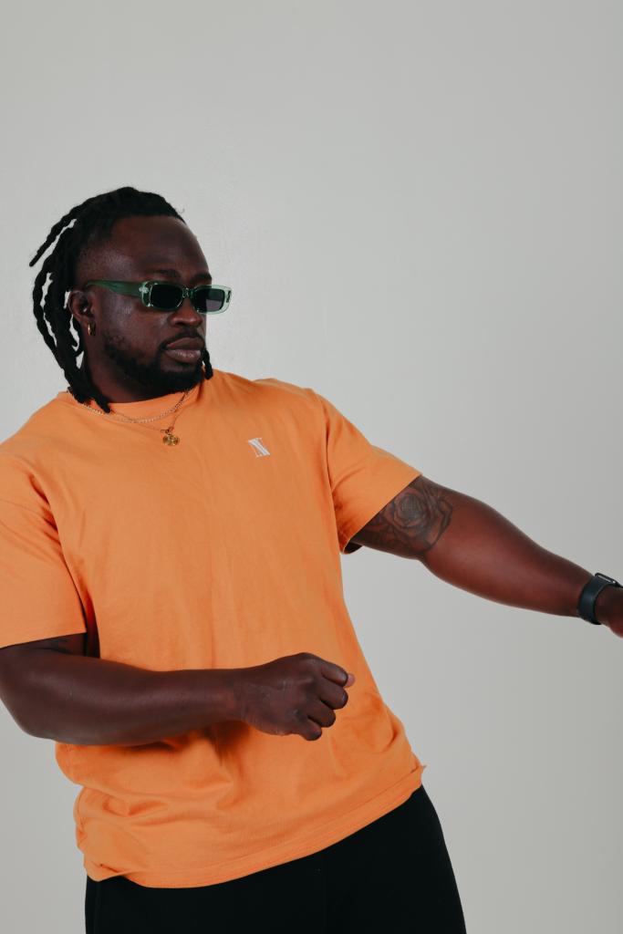 OVERSIZED NN T SHIRT - Orange Soda