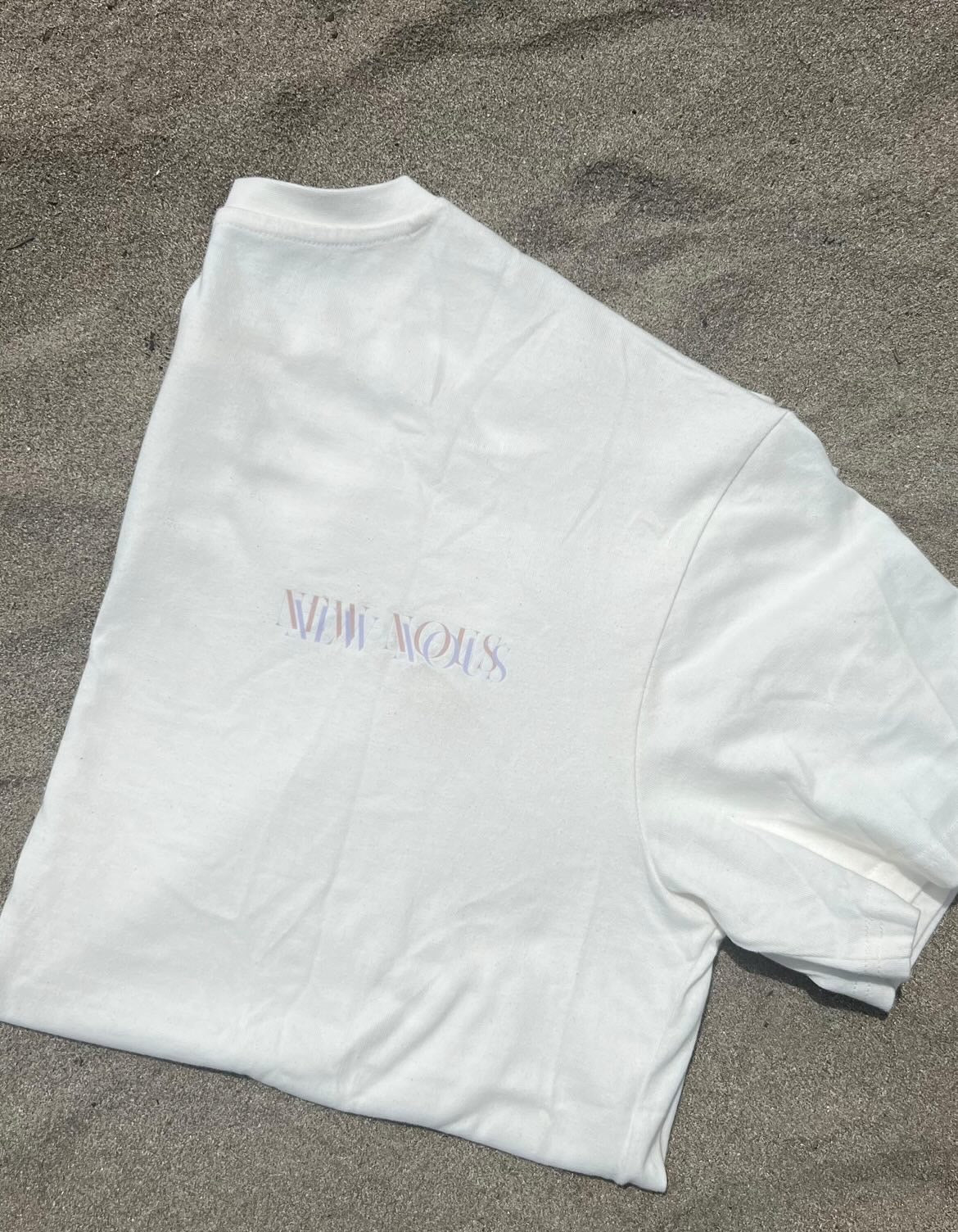 OVERSIZED NN T SHIRT -CREAM