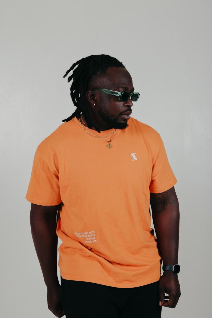 OVERSIZED NN T SHIRT - Orange Soda