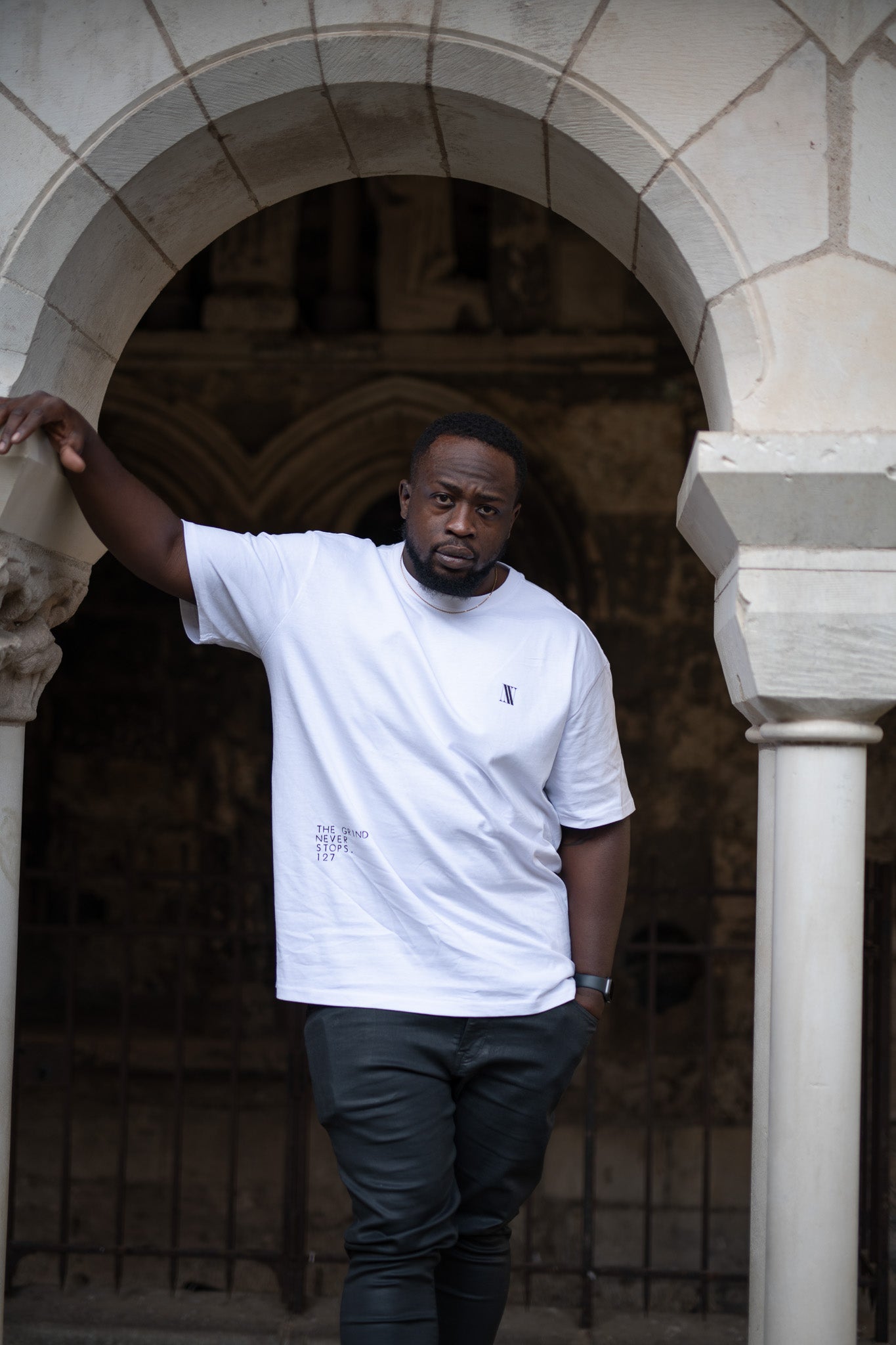 OVERSIZED NN T SHIRT - WHITE