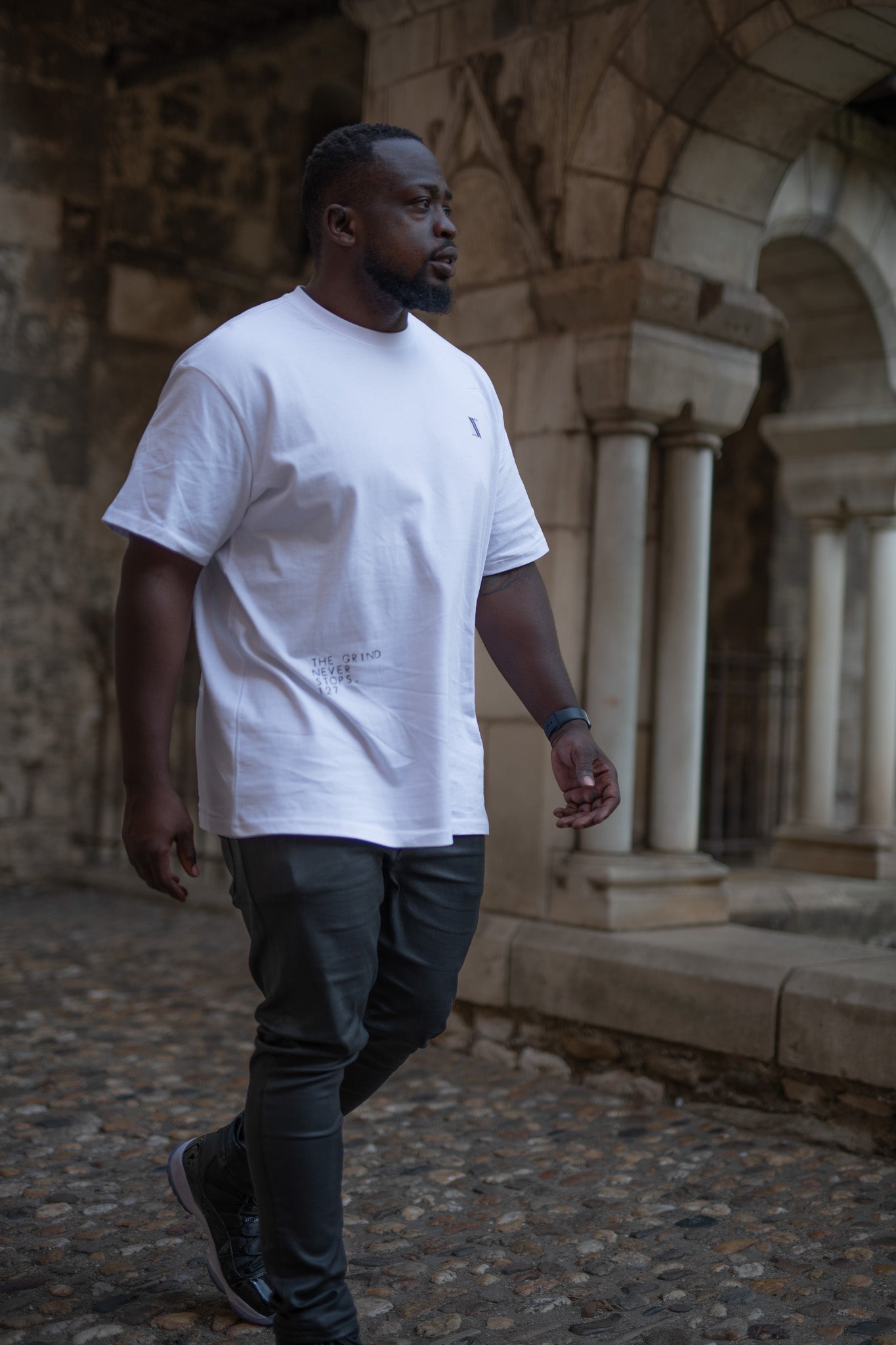 OVERSIZED NN T SHIRT - WHITE